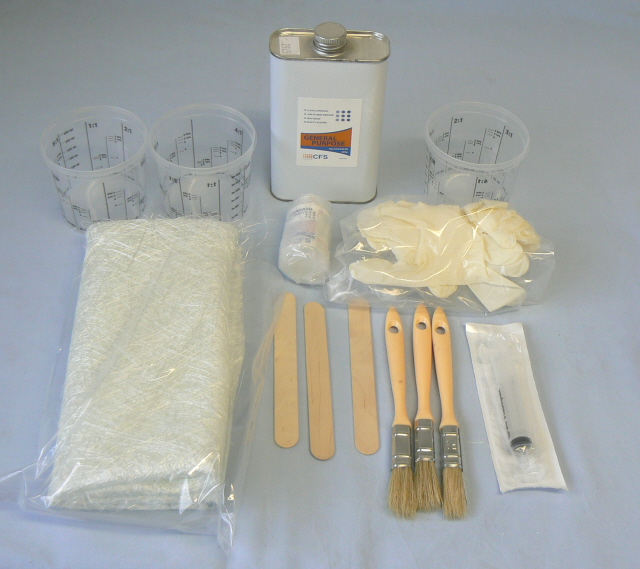 SJ738 GLASS FIBRE REPAIR KIT